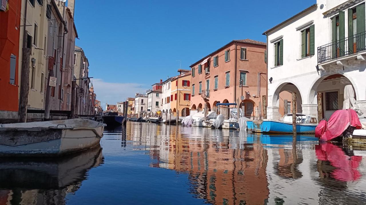 Casa Cuccagna Chioggia - Vista Canal Vena Eksteriør billede