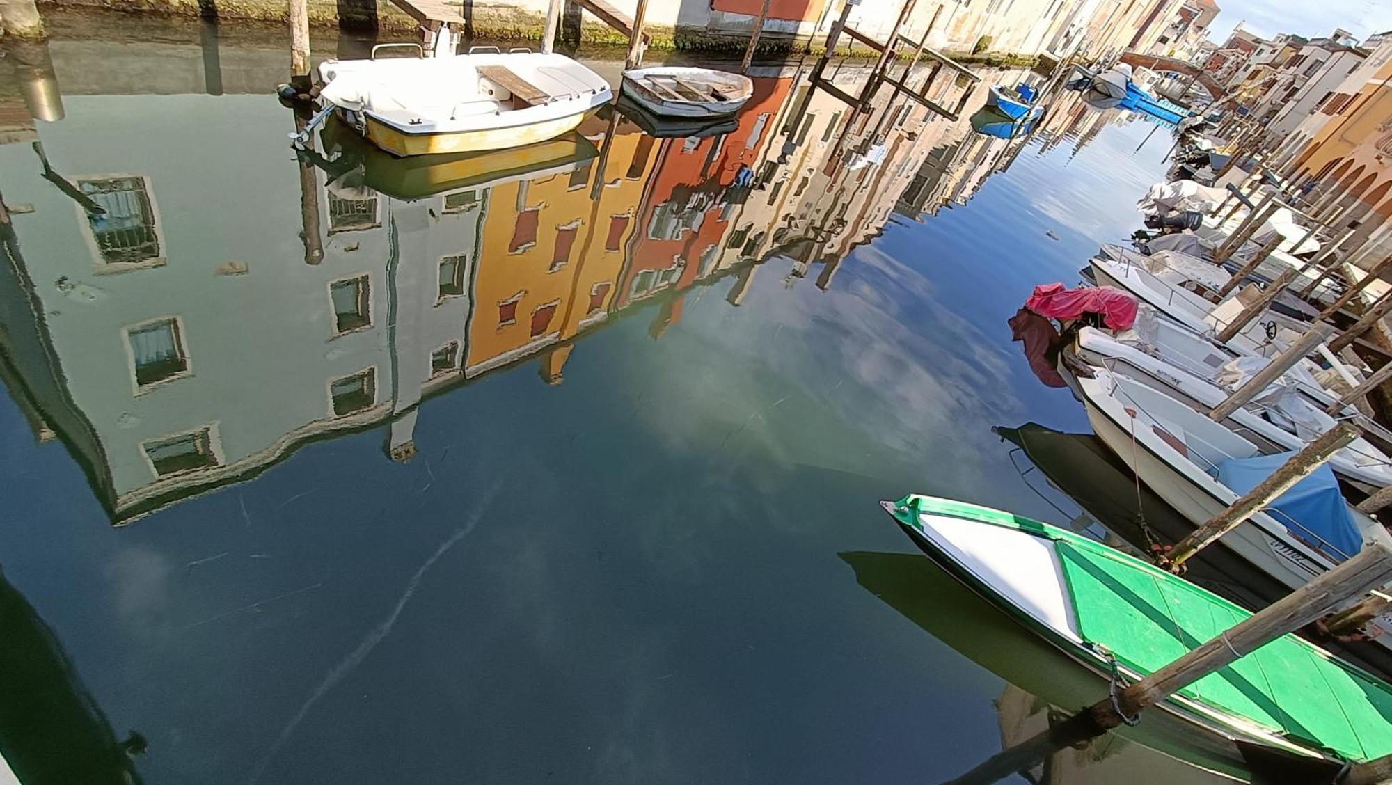 Casa Cuccagna Chioggia - Vista Canal Vena Eksteriør billede