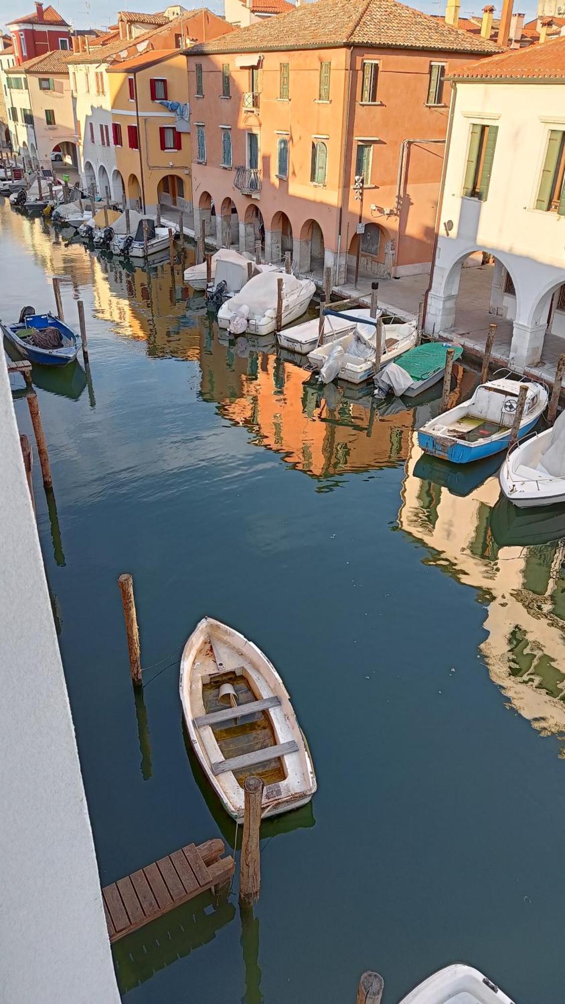 Casa Cuccagna Chioggia - Vista Canal Vena Eksteriør billede